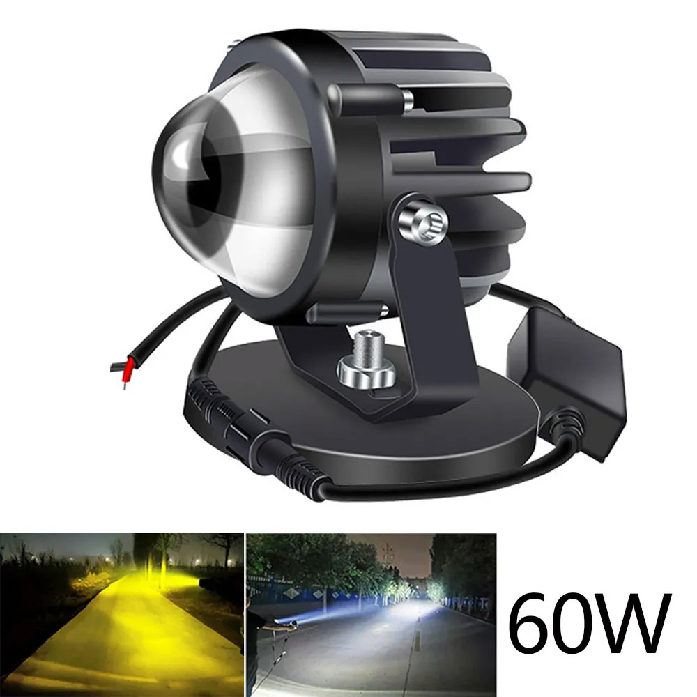 Laser Led Headlight Projector Lens - Проектор для мотоцикла, Лазерная лампа, светодиодные