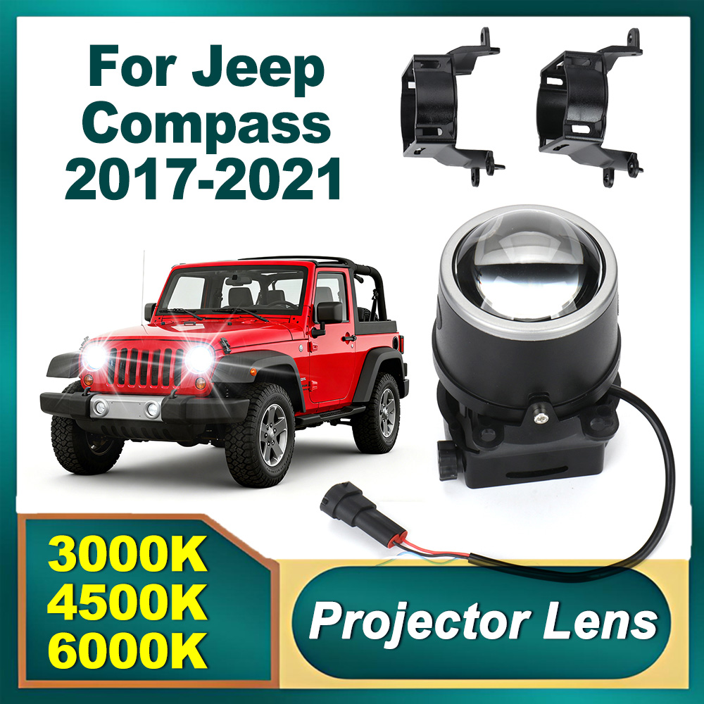 Led Fog Light H11 3000K Yellow - Новые противотуманные фары с двойной линзой