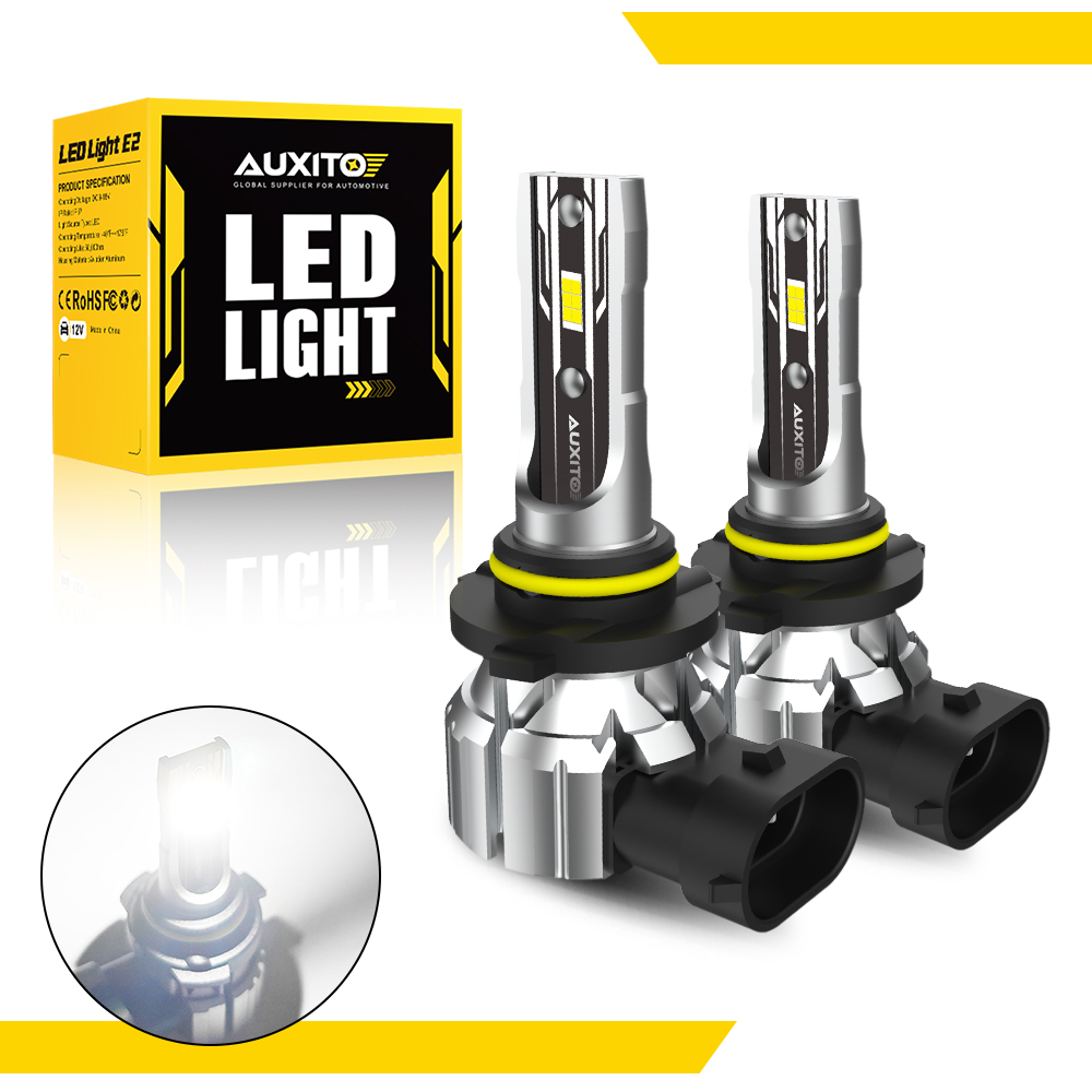 Car Led Headlight 9005 9006 - AUXITO 2 шт. 9006 HB4 H11