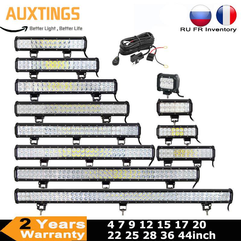 Led Work Light Bar 12 Inch Offroad - Светодиодная панель (LED Light Bar) 4,