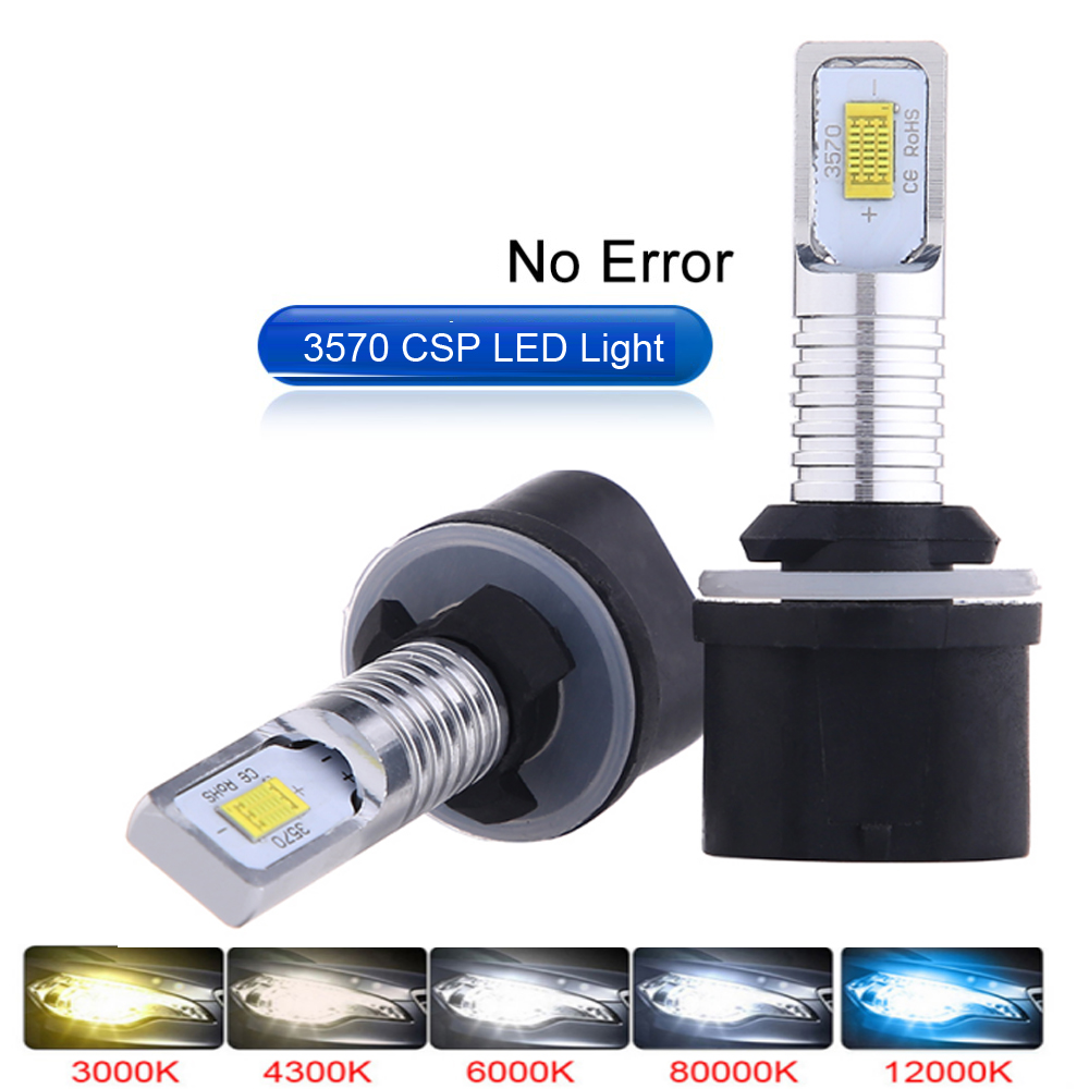 Led Headlight 6500K White 12000Lm - Комплект из 2 светодиодных ламп H27W2
