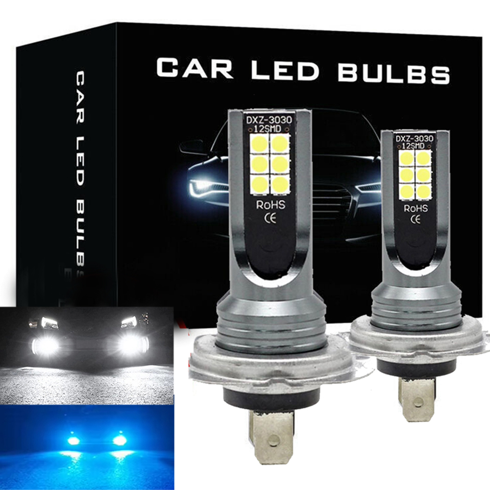 Led Headlight Bulb Canbus Error Free - H7 Светодиодные фары Преобразование 55 Вт