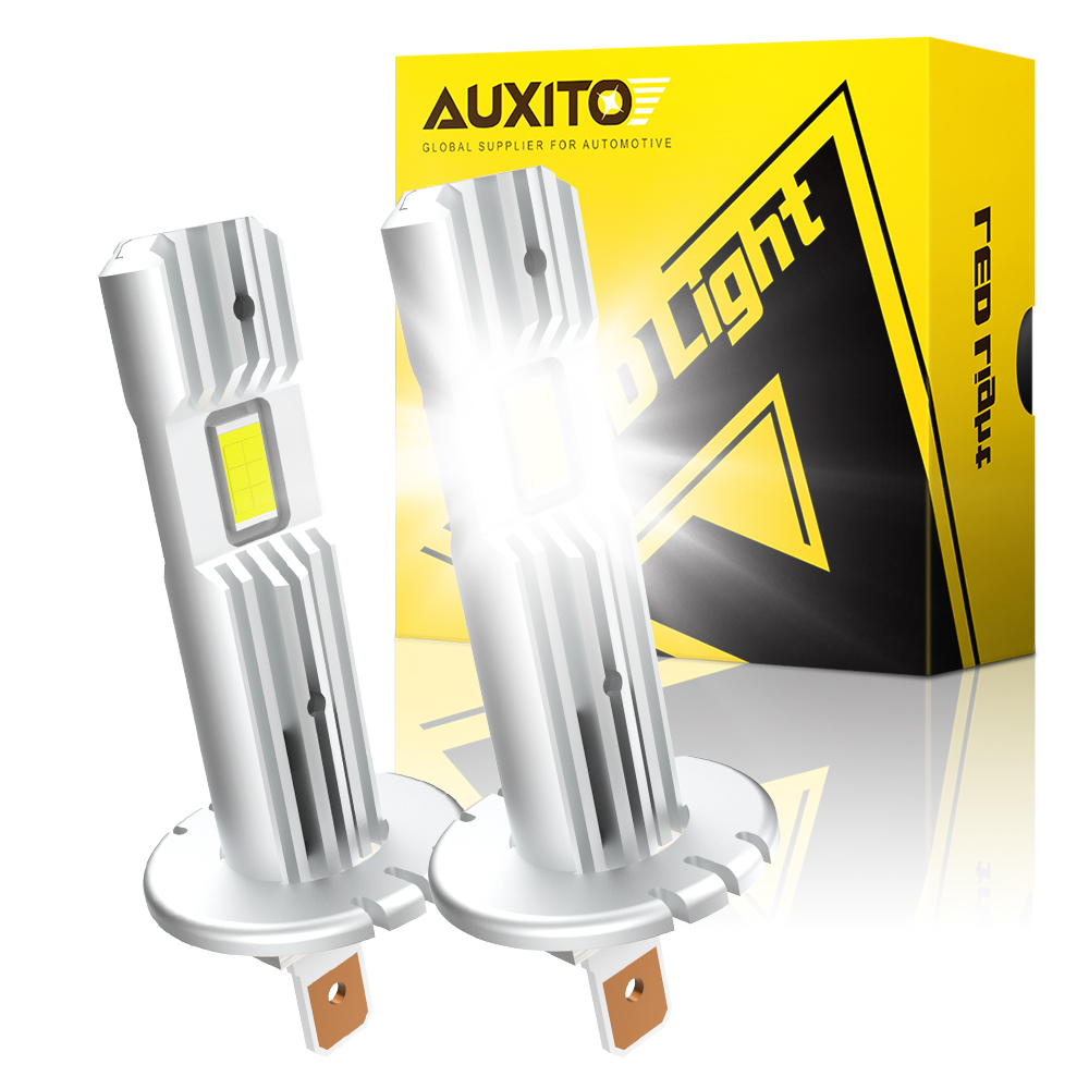 Led Headlight 6500K White 12000Lm - AUXITO, 2 шт., 6500 лм, лампа
