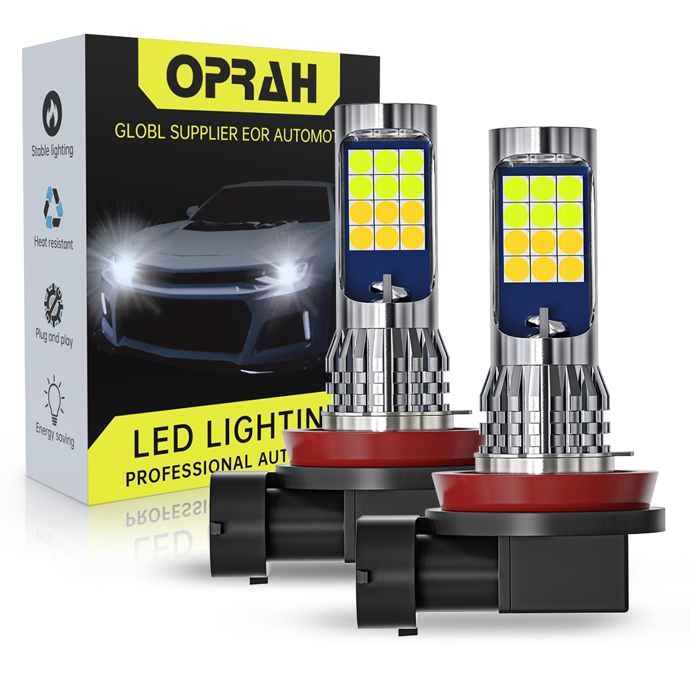 Car Led Headlight 9005 9006 - Oprah 2 шт. светодиодный Автомобильные противотуманные