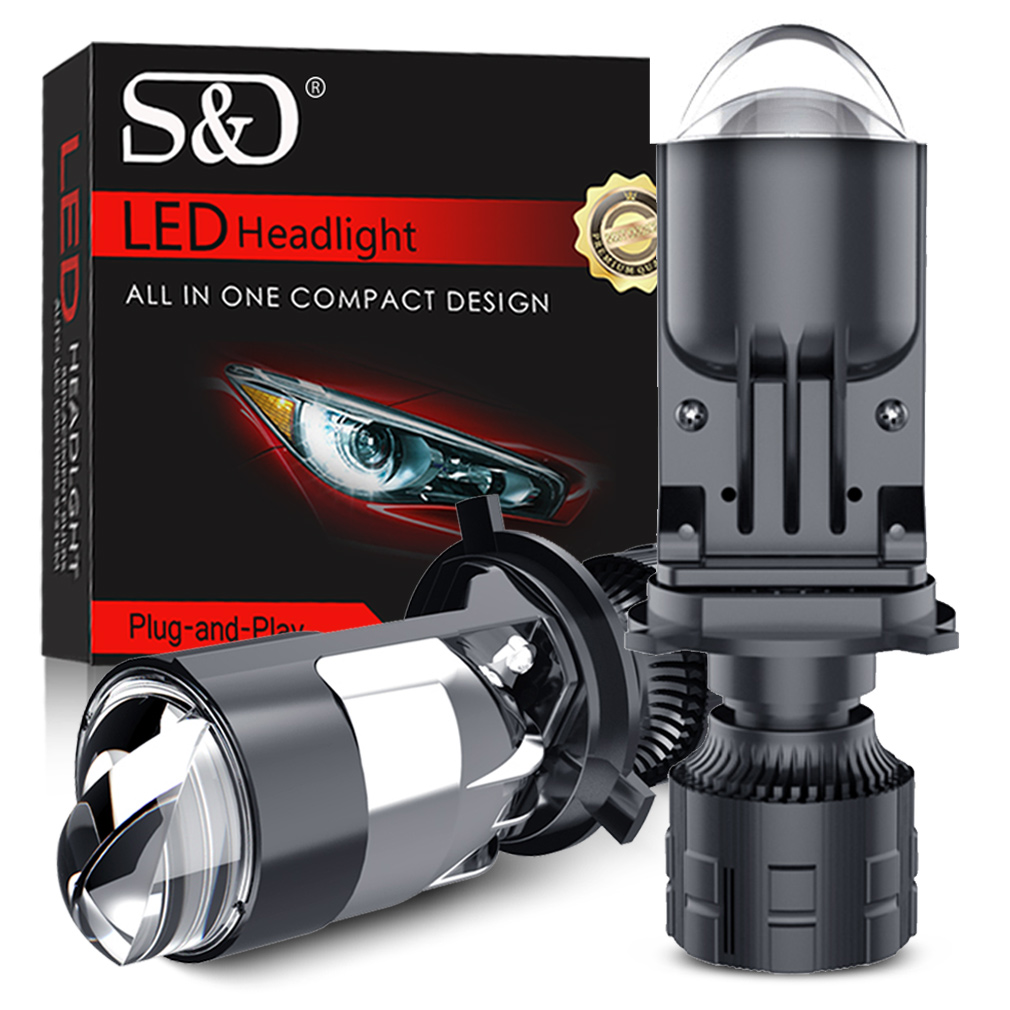 Led Headlight H4 Hi Lo 120W - 2 шт., двойные светодиодсветодиодный лампы 120