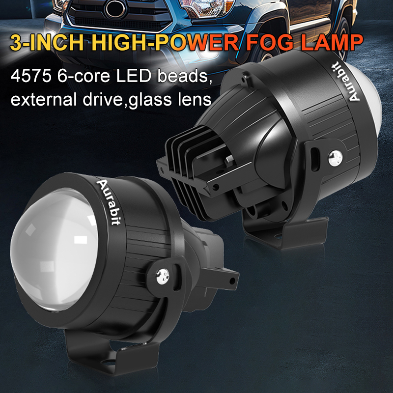 Laser Led Headlight Projector Lens - 3,0-дюймовые светодиодные лазерные линзы для противотуманных