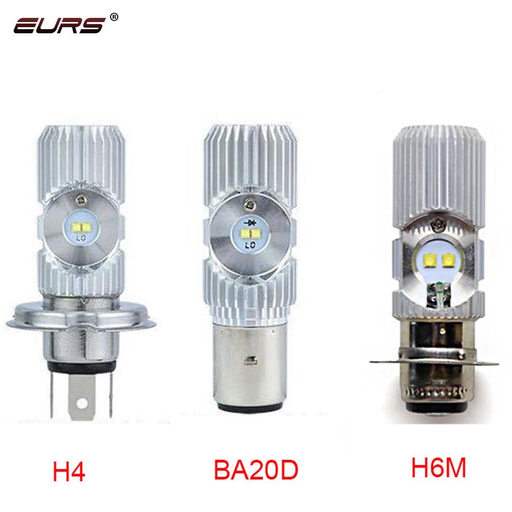 Motorcycle Led Headlight Bulb H4 - 1 шт. H4 HS1 H6 H6M