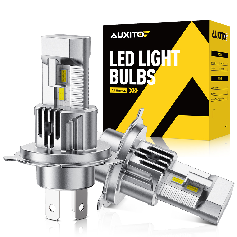 Led Headlight 6500K White 12000Lm - AUXITO 2 шт. H4 HB2 Светодиодные