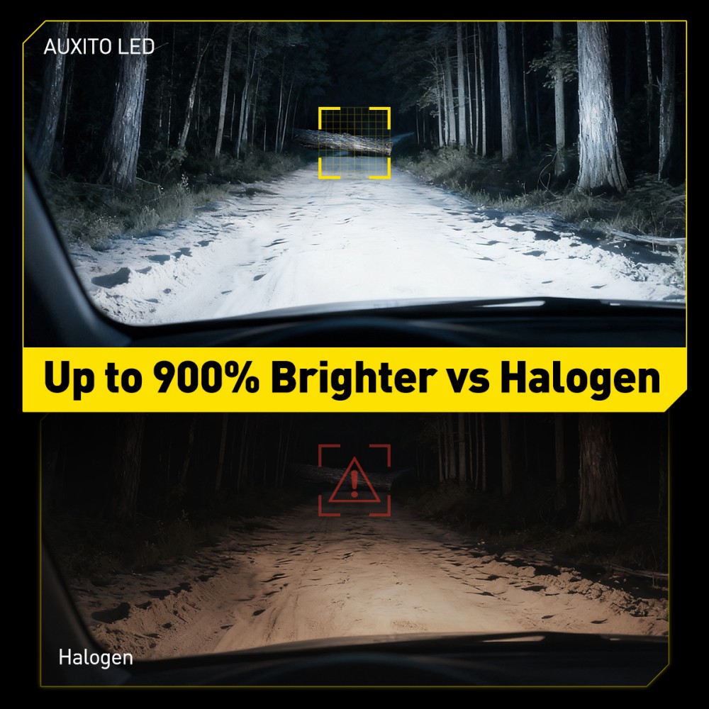 AUXITO 2 шт. 50 Вт 12000 лм Св – обзор и цена Led Headlight 6500K White 12000Lm