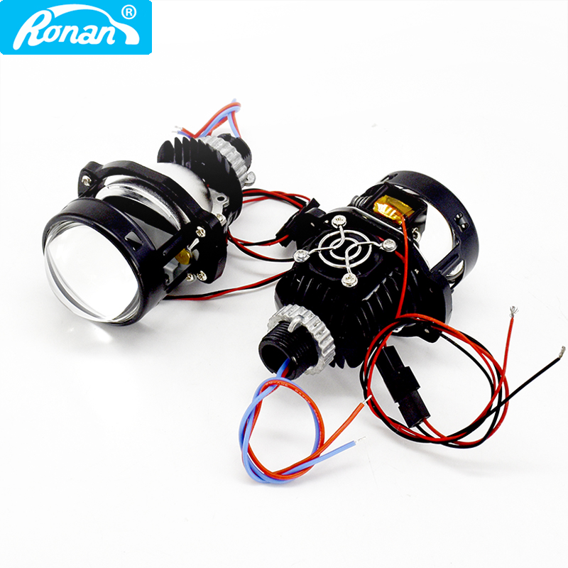 Линзы для проектора RONAN, 2,0 – обзор и цена Car Led Headlight 9005 9006