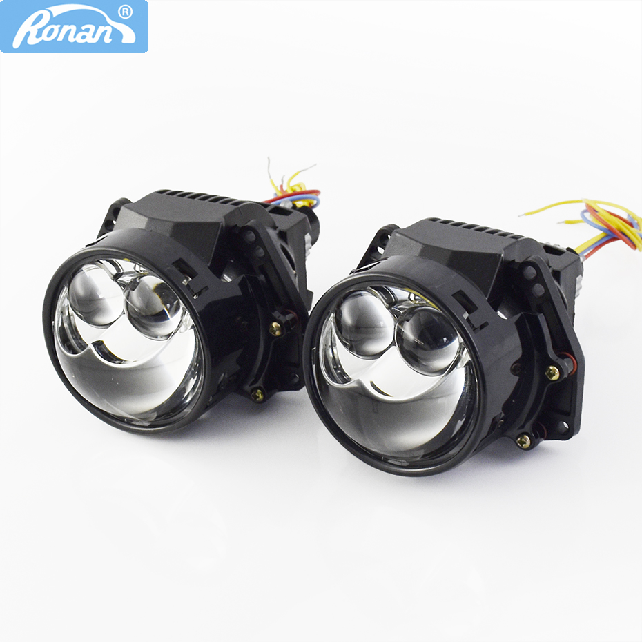 Ronan 2 шт. 3 дюйма 70 Вт 6000 – обзор и цена Bi Led Projector Lens 3 Inch