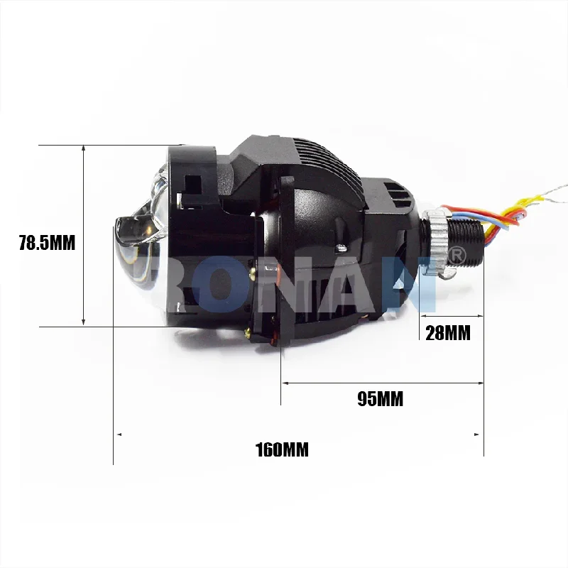 Ronan 2 шт. 3 дюйма 70 Вт 6000 – обзор и цена Bi Led Projector Lens 3 Inch