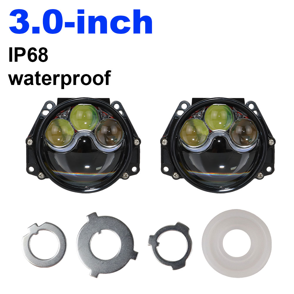 1/2 шт. 3-дюймовая линза K201  – обзор и цена Laser Led Headlight Projector Lens