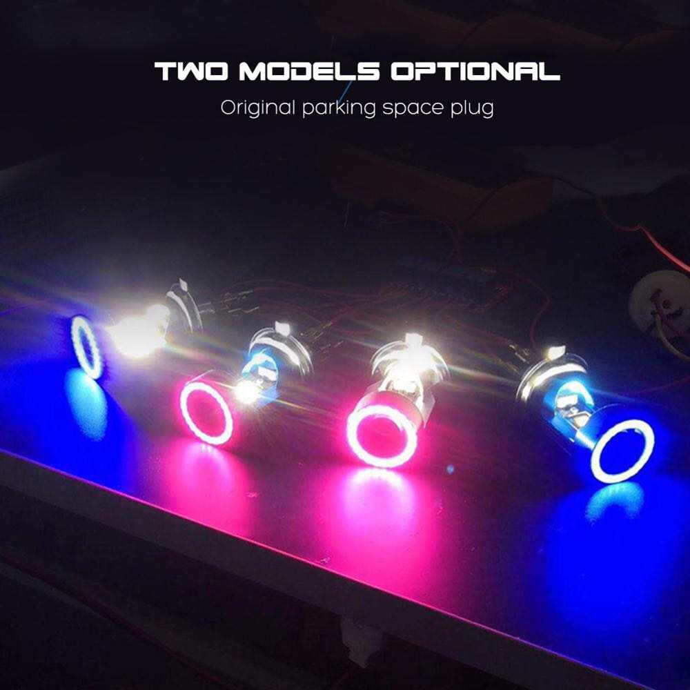 25 Вт 12 В синий красный ангел – обзор и цена Motorcycle Led Headlight Bulb H4