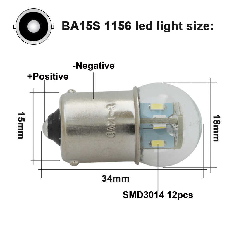 2 светодиодных лампы для внутр – обзор и цена Led Tail Light Bulb Canbus
