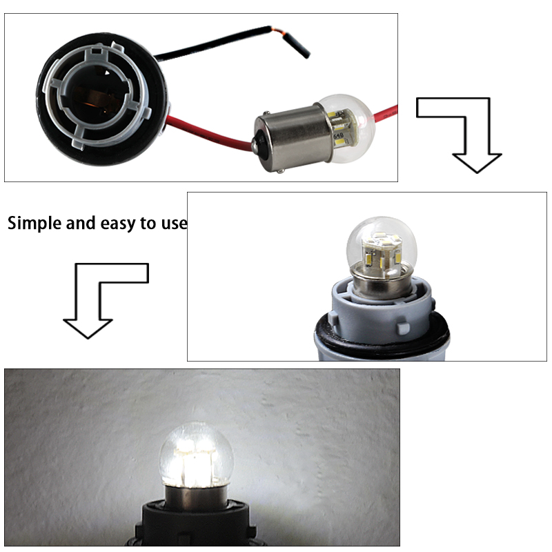 2 светодиодных лампы для внутр – обзор и цена Led Tail Light Bulb Canbus
