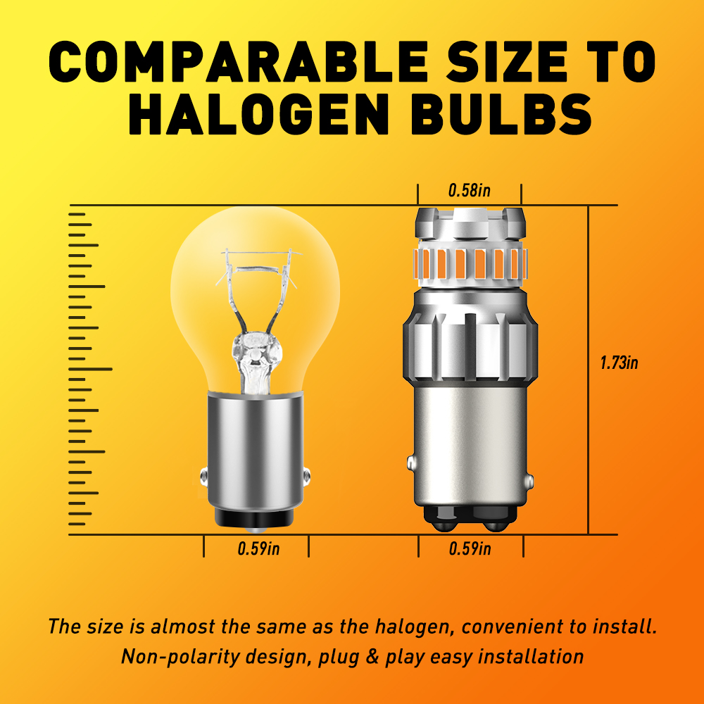 2 шт. 1157 BAY15D P21/5W LED D – обзор и цена Led Tail Light Bulb Canbus