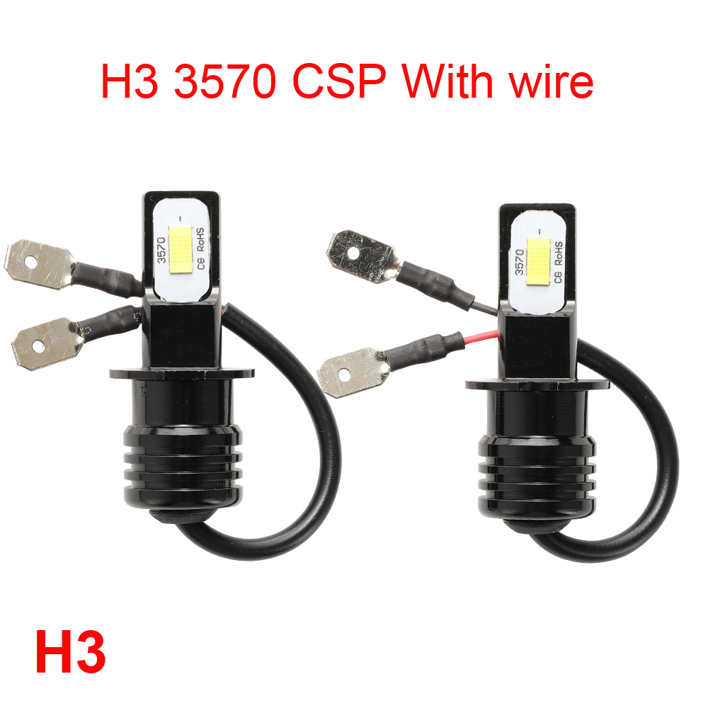 Комплект из 2 светодиодных лам – обзор и цена Led Headlight Bulb H7 20000Lm