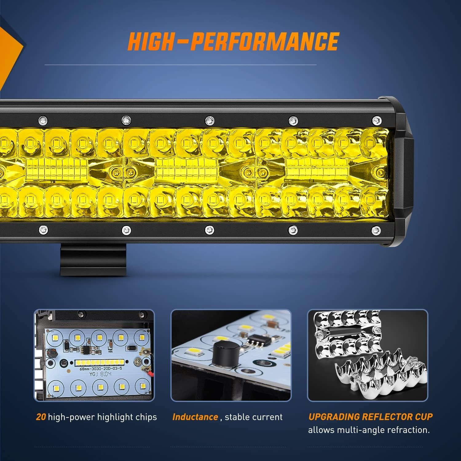 Светодиодная балка Nilight 12  – обзор и цена Led Work Light Bar 12 Inch Offroad
