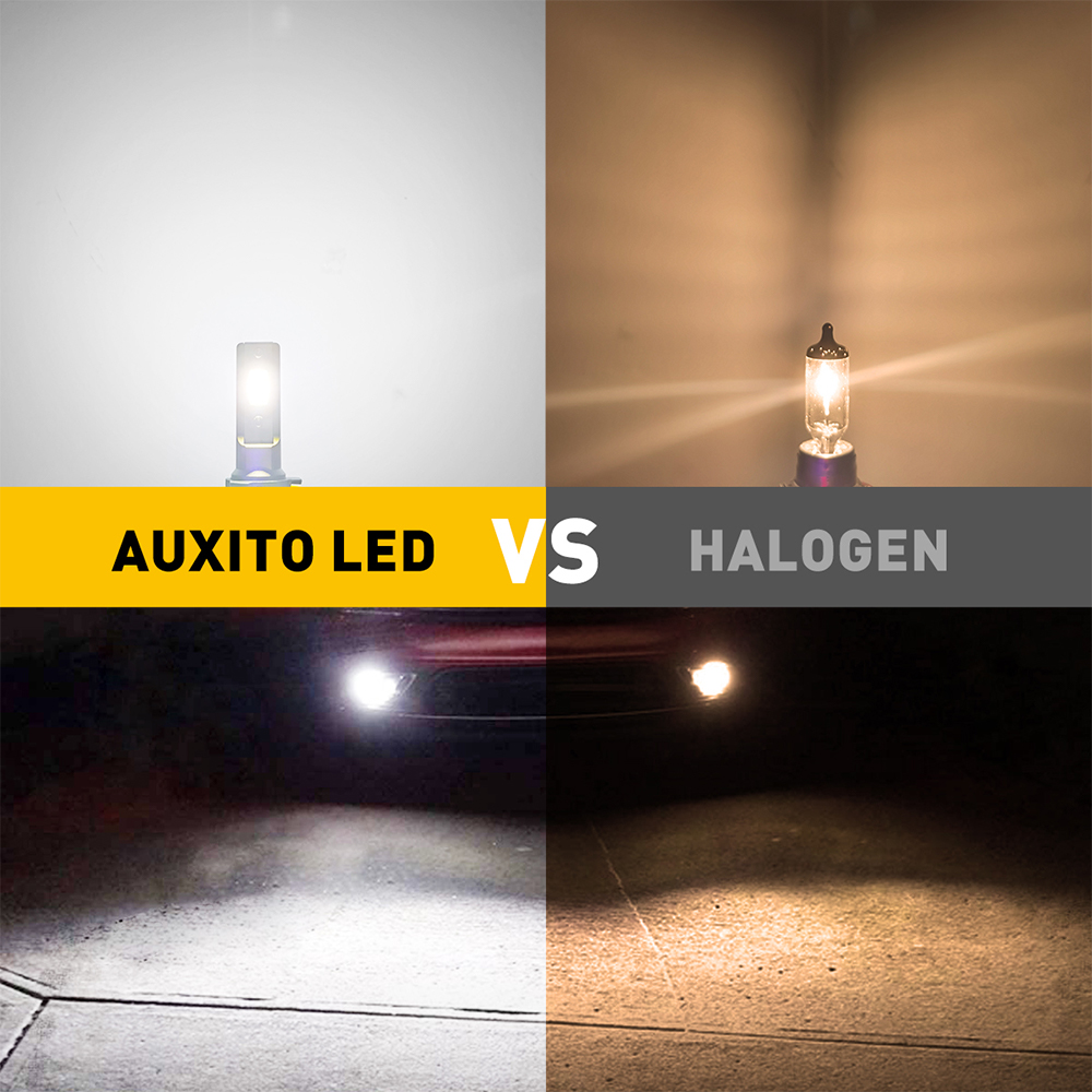 AUXITO 2 шт. CANBUS H8 H11 Све – обзор и цена Led Fog Light H11 3000K Yellow