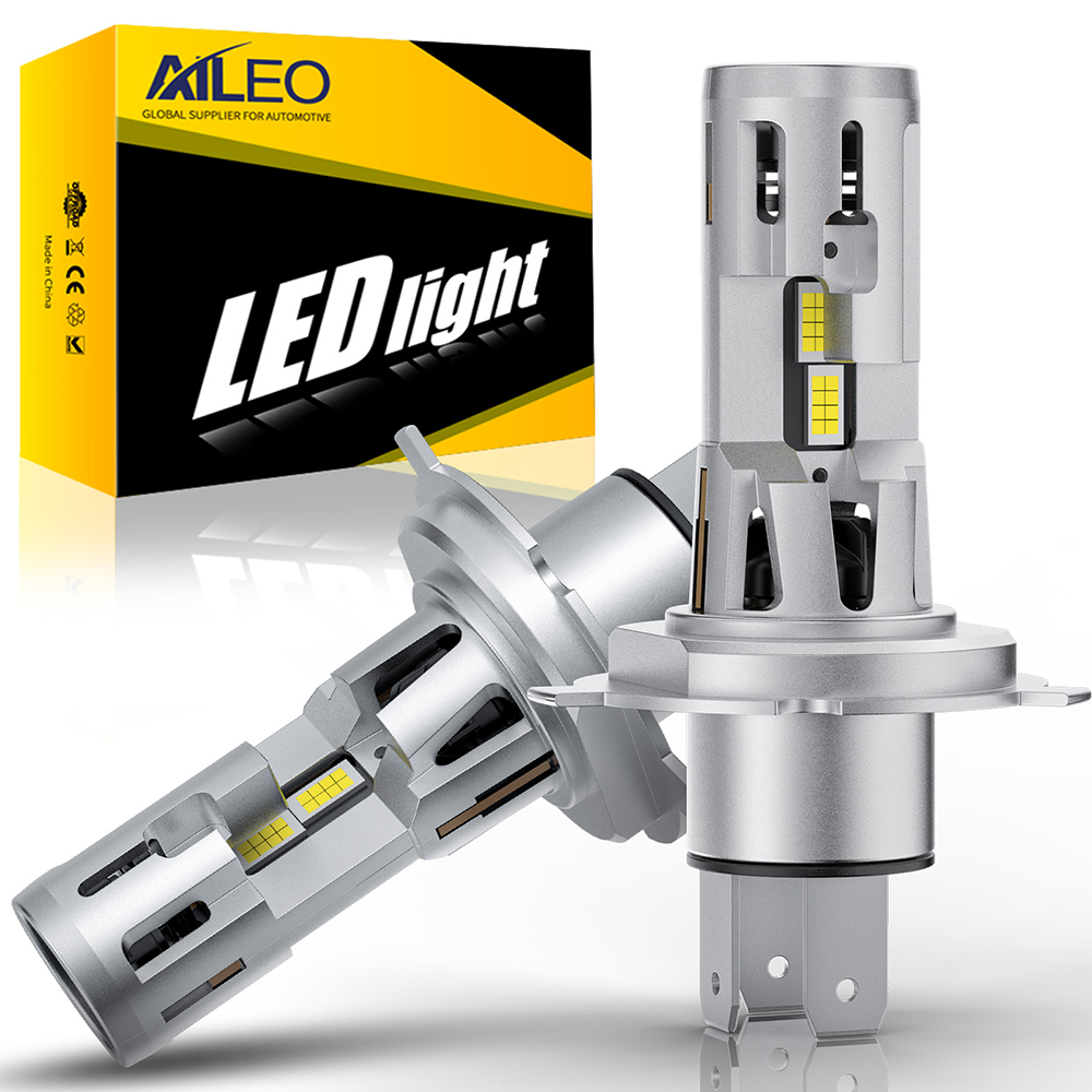 AILEO 2 x H4 светодиодный Canb – обзор и цена Led Headlight H4 Hi Lo 120W