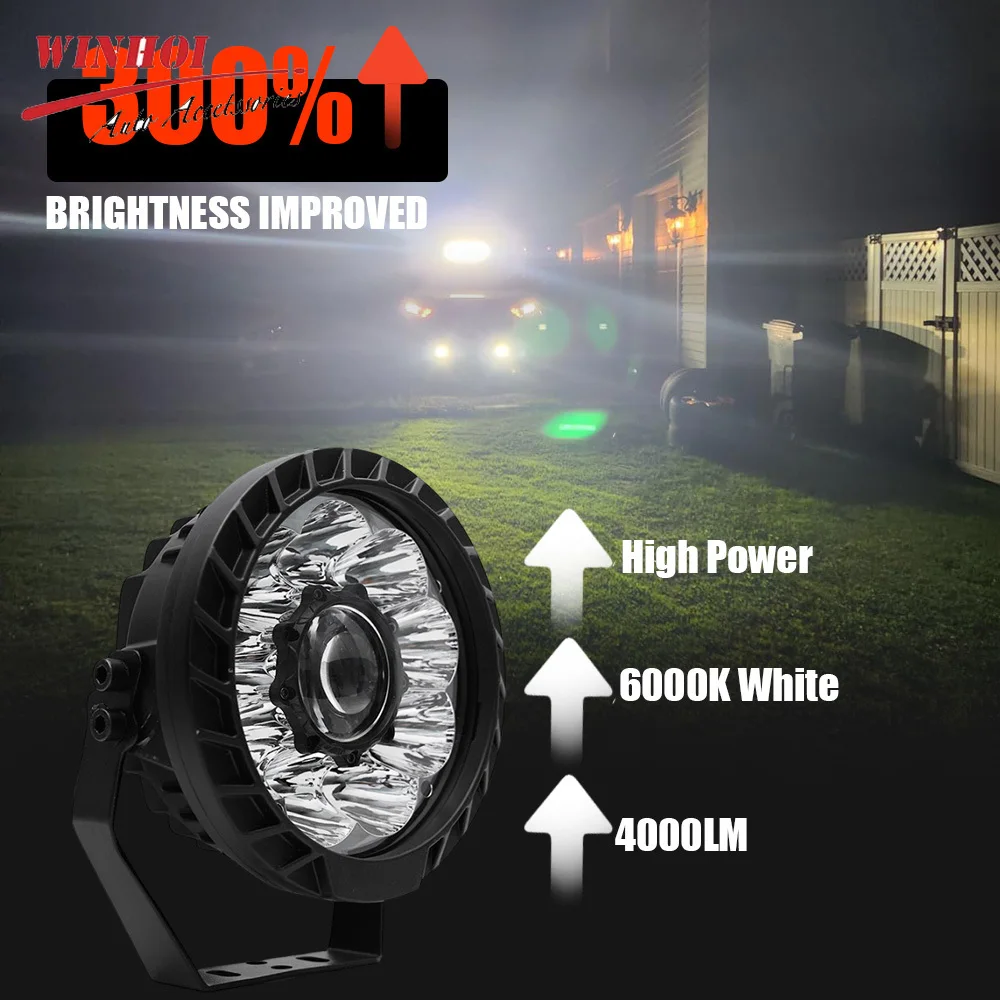 2 шт. 7-дюймовые светодиодные  – обзор и цена Led Work Light Bar 12 Inch Offroad