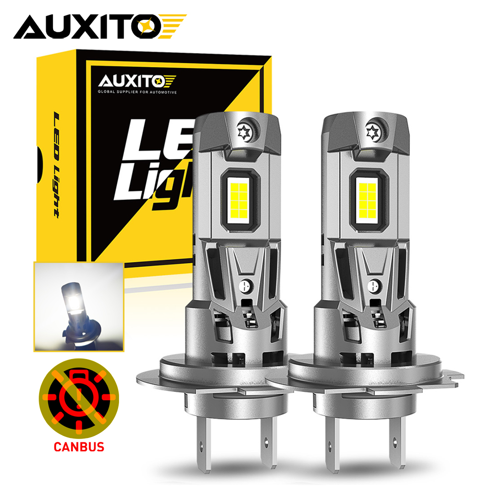 AUXITO 2x Canbus H7 светодиодн – обзор и цена Led Headlight Bulb Canbus Error Free