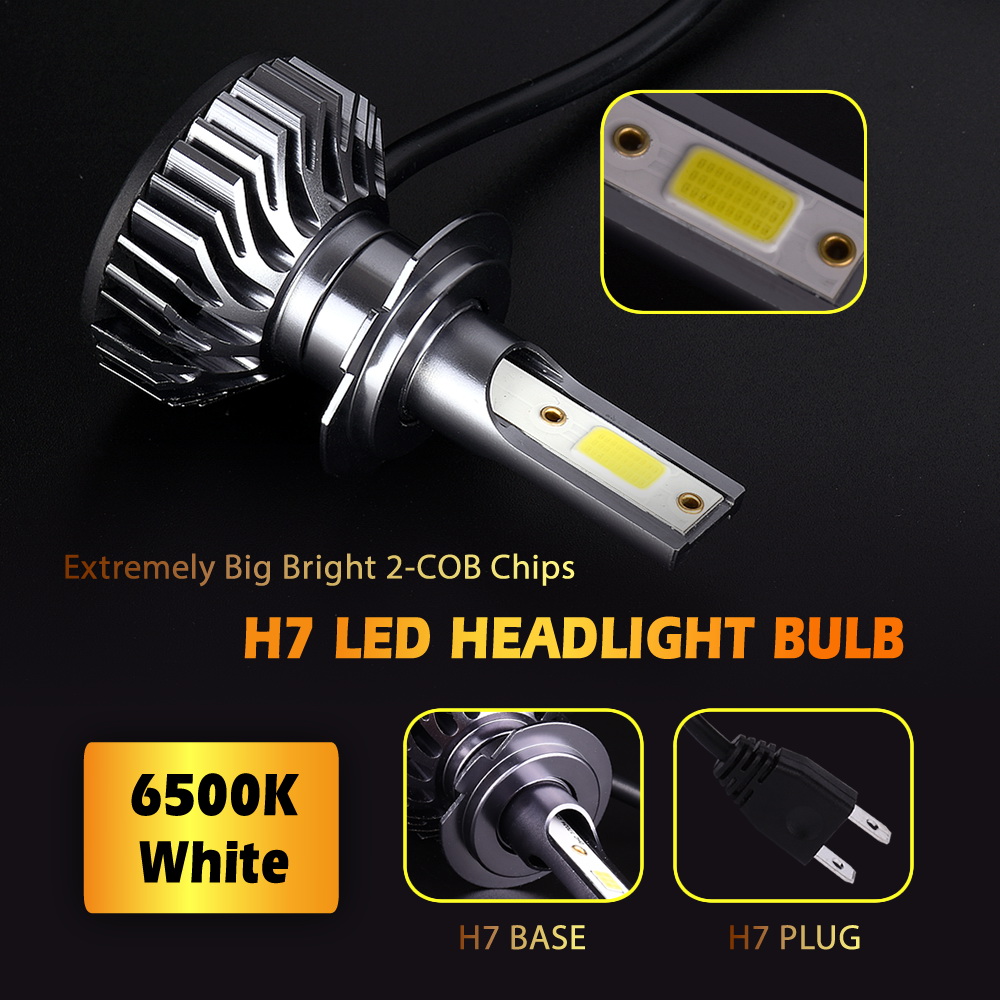 Infitary H7 Светодиодная фара  – обзор и цена Led Headlight 6500K White 12000Lm
