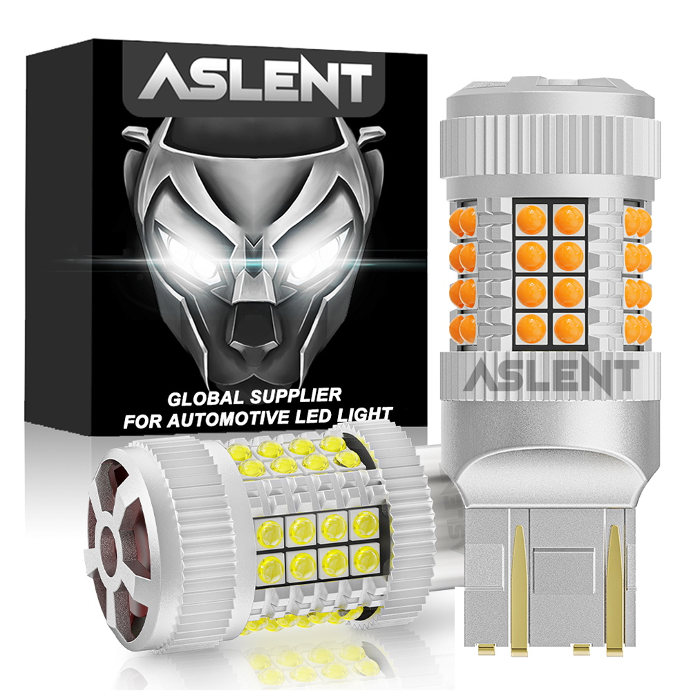 2X 7443 W21/5W T20 7440 W21W W – обзор и цена Led Tail Light Bulb Canbus
