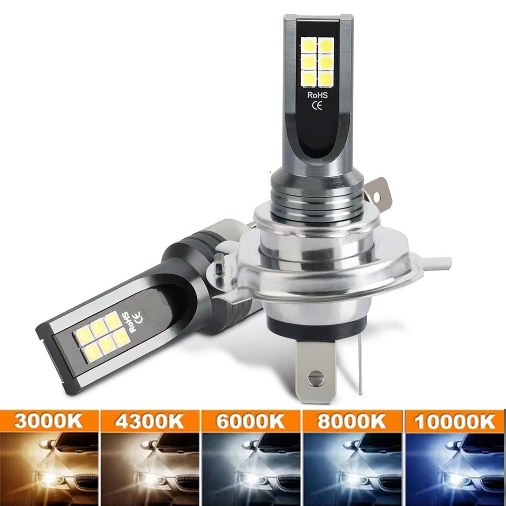 2 шт. 3030 H4 H7 светодиодные  – обзор и цена Car Led Bulb H1 H3 H8 H11