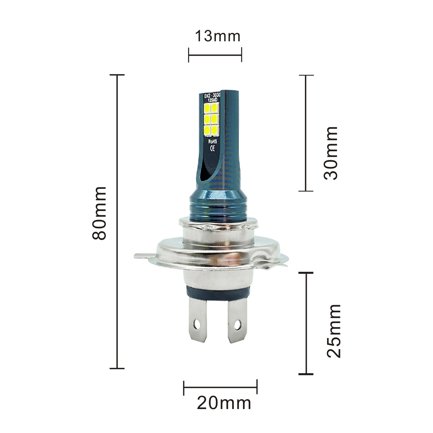 2 шт. 3030 H4 H7 светодиодные  – обзор и цена Car Led Bulb H1 H3 H8 H11