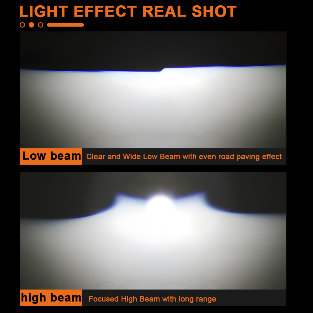 3-дюймовая светодиодная лампа  – обзор и цена Laser Led Headlight Projector Lens