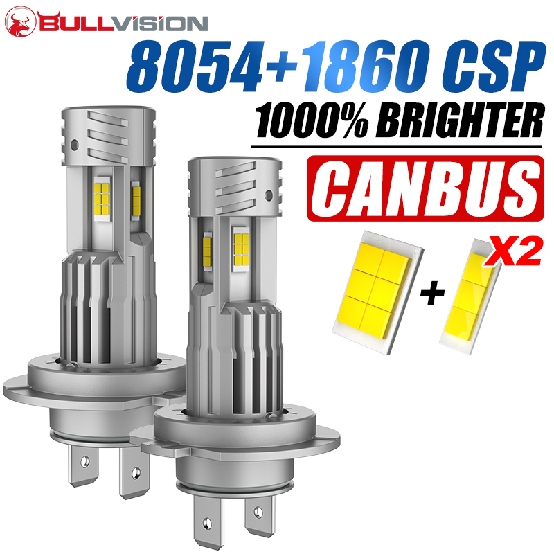 Комплект из двух трехсторонних – обзор и цена Led Headlight Bulb Canbus Error Free