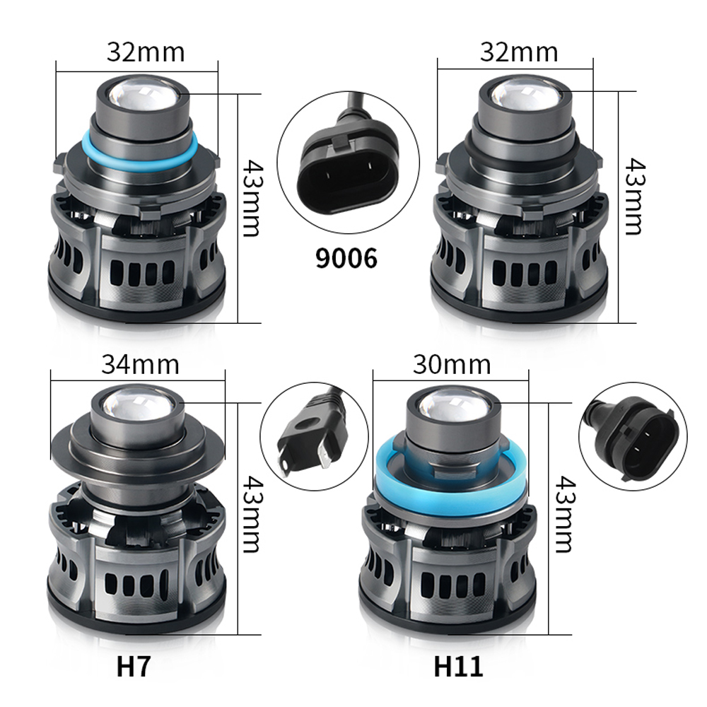 Автомобильные лазерные лампы H – обзор и цена Car Led Headlight 9005 9006