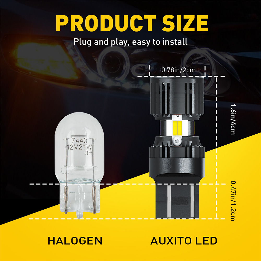 AUXITO, 2 шт., светодиодные ла – обзор и цена Led Tail Light Bulb Canbus