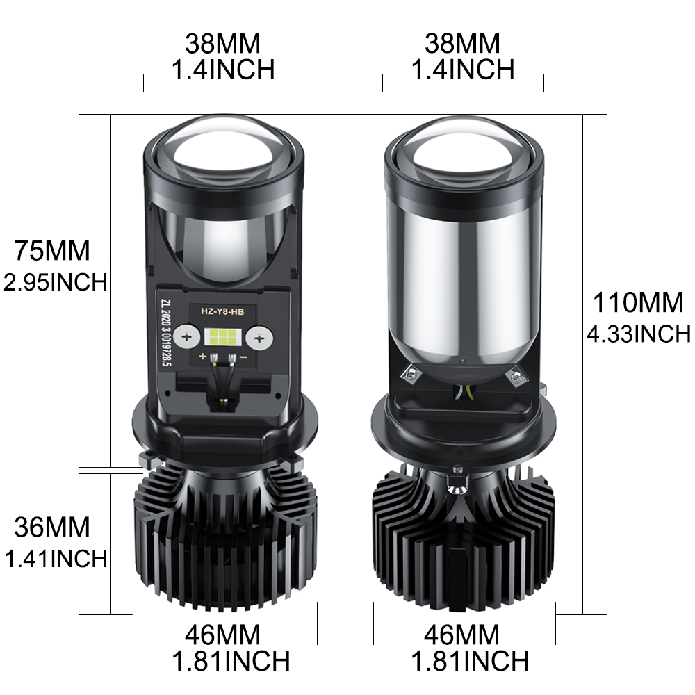 Лампа Canbus для автомобильных – обзор и цена Led Headlight H4 Hi Lo 120W