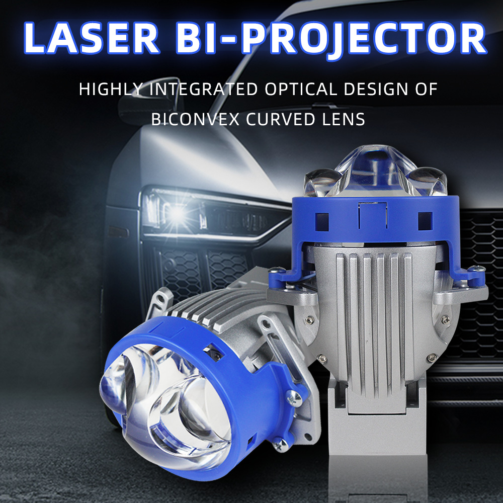 140W Bi-LED Проекционная фара  – обзор и цена Laser Led Headlight Projector Lens