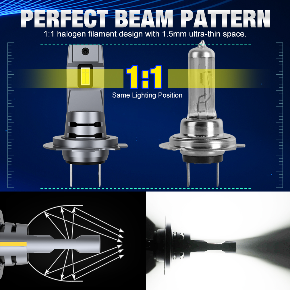 XSTORM H7 светодиодный H8 H11  – обзор и цена Led Headlight Bulb H7 20000Lm
