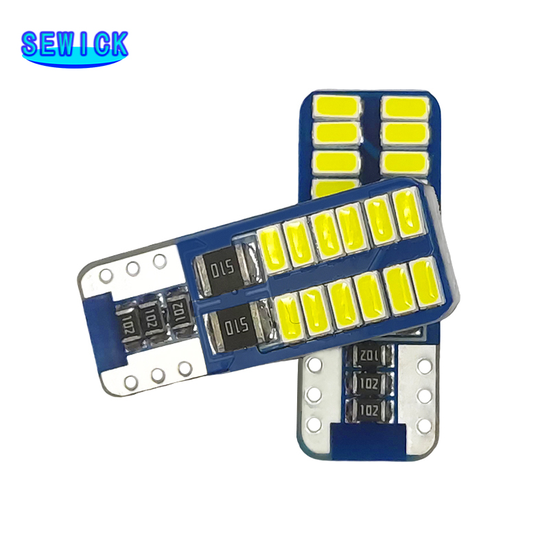 100 шт. светодиодных ламп T10  – обзор и цена Led Tail Light Bulb Canbus