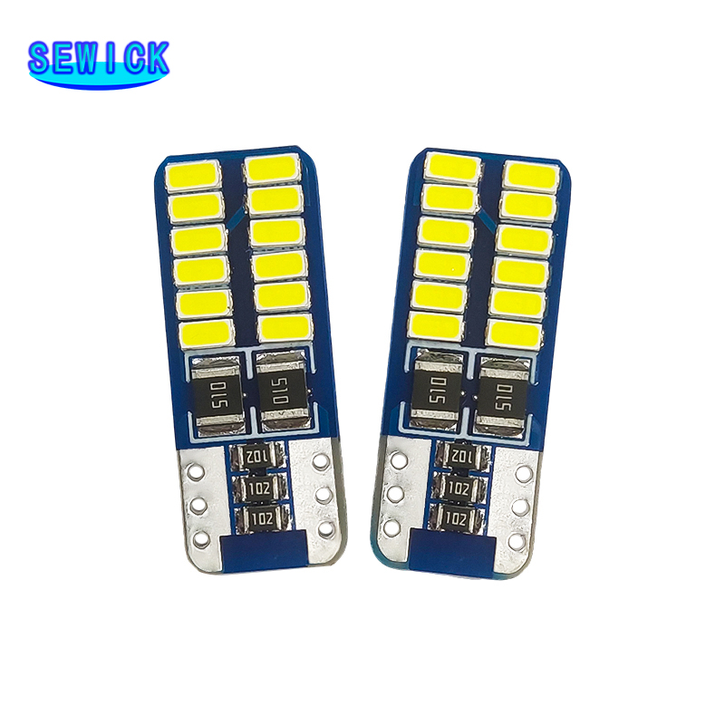 100 шт. светодиодных ламп T10  – обзор и цена Led Tail Light Bulb Canbus