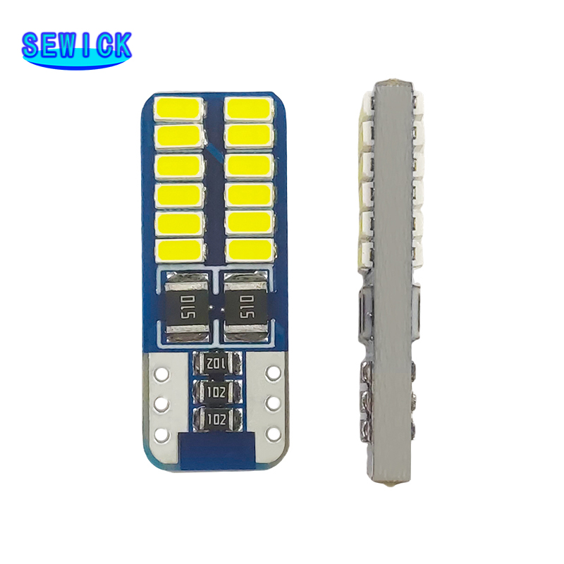 100 шт. светодиодных ламп T10  – обзор и цена Led Tail Light Bulb Canbus