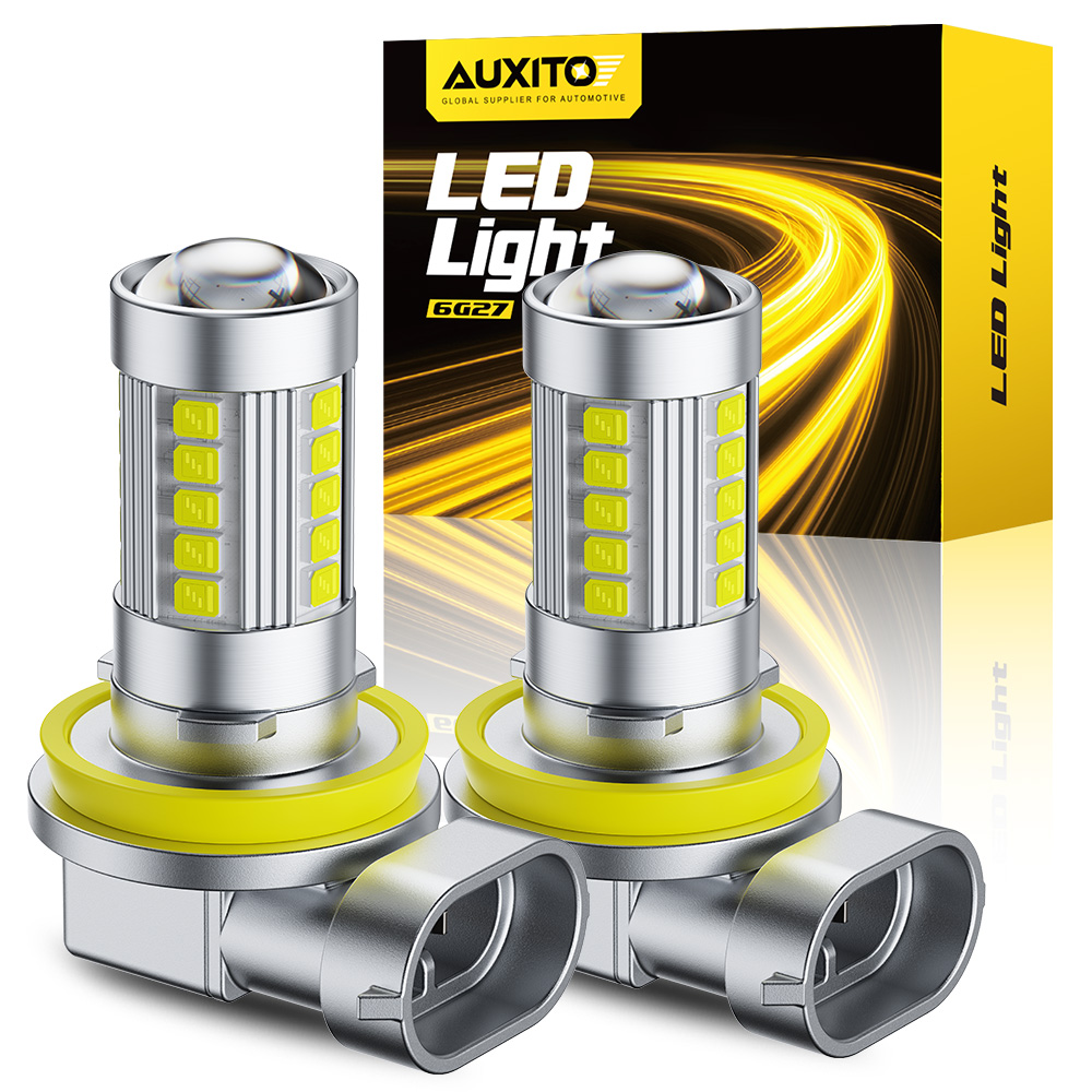 AUXITO 2x Мини-размер H11 H16( – обзор и цена Led Fog Light H11 3000K Yellow