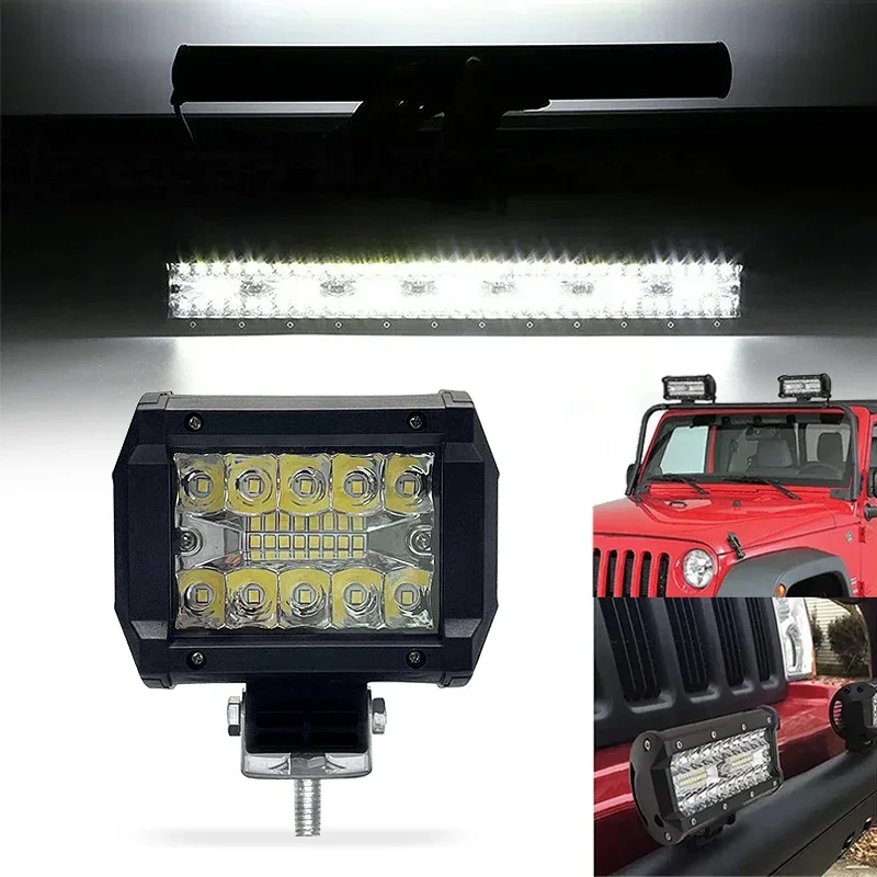 Светодиодная фара-балка для ав – обзор и цена Led Work Light Bar 12 Inch Offroad