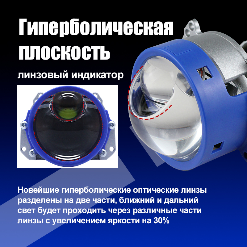 CAMOTO 2 шт. P70 светодиодный  – обзор и цена Laser Led Headlight Projector Lens
