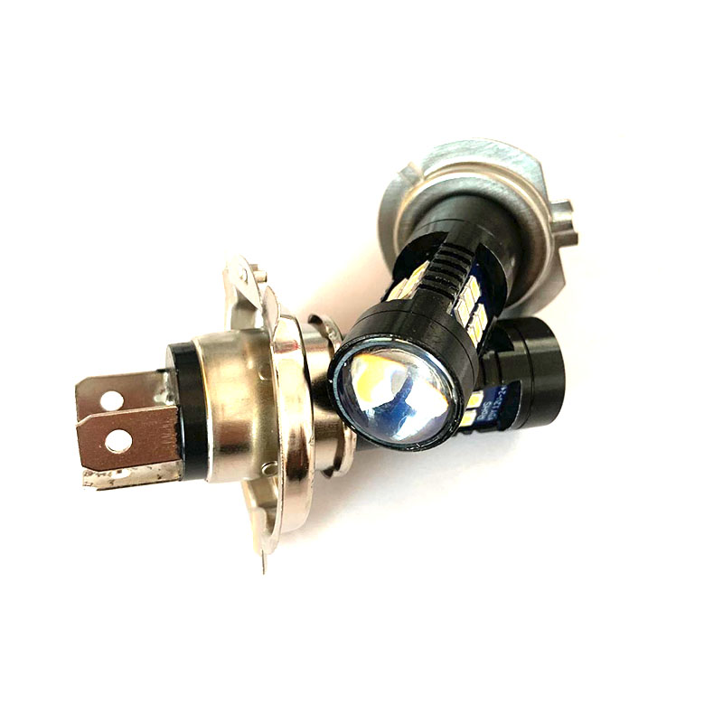 2 шт., лампы для передних фар  – обзор и цена Motorcycle Led Headlight Bulb H4