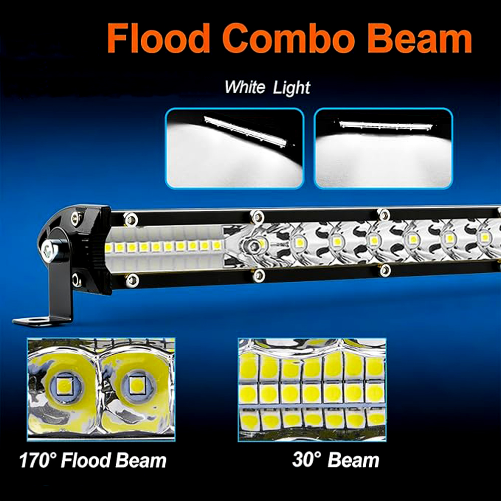 42-дюймовая однорядная ультрат – обзор и цена Led Work Light Bar 12 Inch Offroad