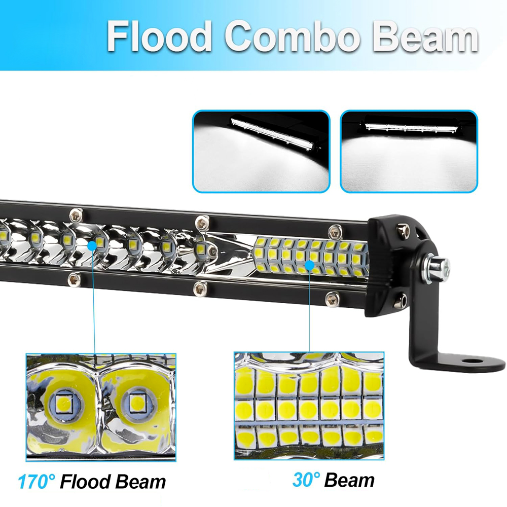 42-дюймовая однорядная ультрат – обзор и цена Led Work Light Bar 12 Inch Offroad
