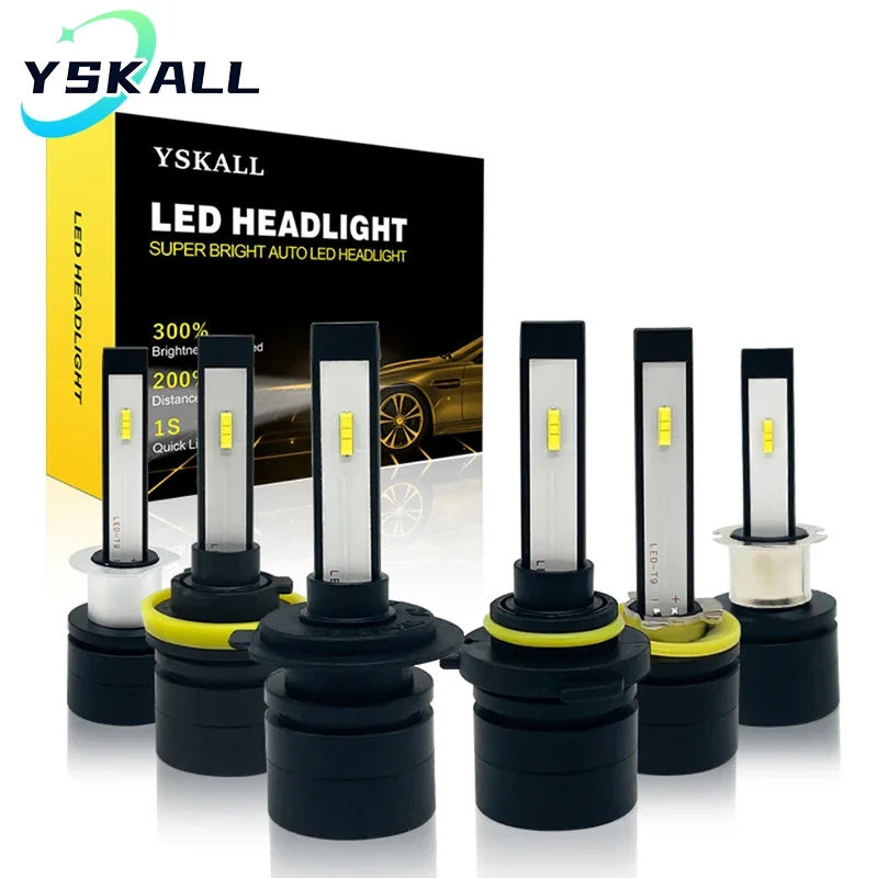 2 шт., автомобильные фары, суп – обзор и цена Car Led Bulb H1 H3 H8 H11