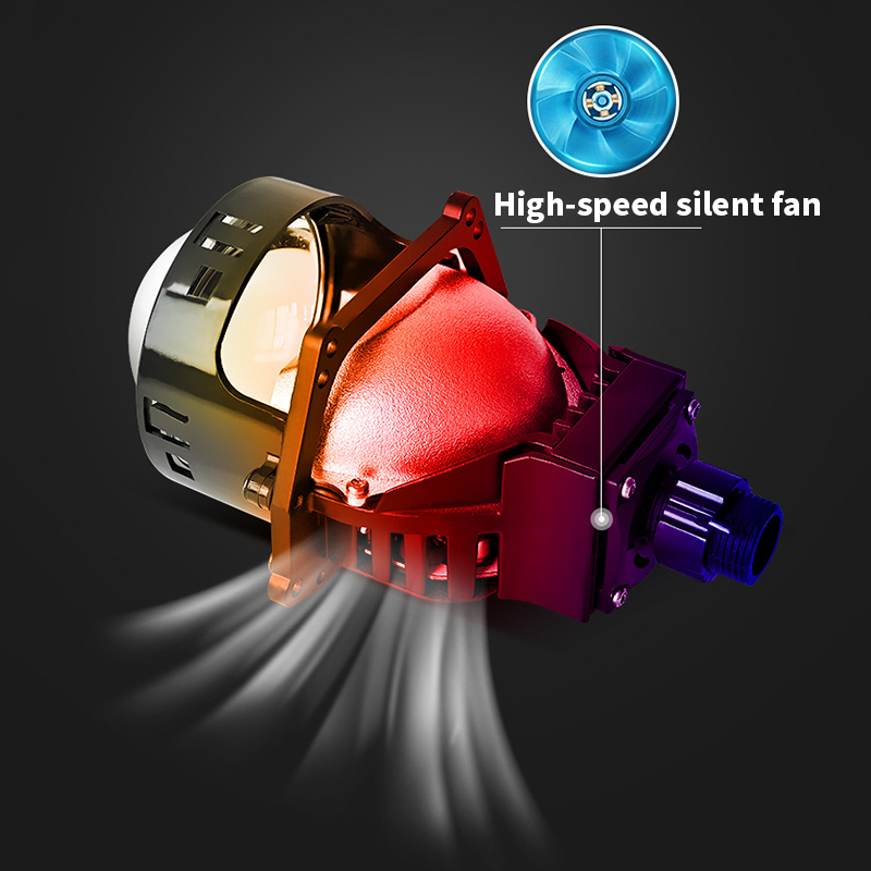 2 шт. Bi-LED линзы-проекторы 3 – обзор и цена Bi Led Projector Lens 3 Inch
