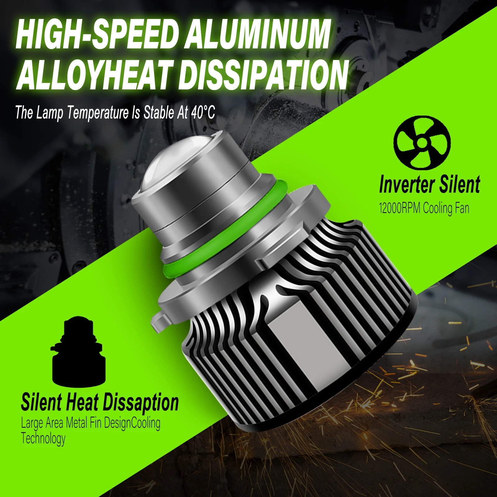 9006 HB4 Лазерная светодиодная – обзор и цена Car Led Headlight 9005 9006
